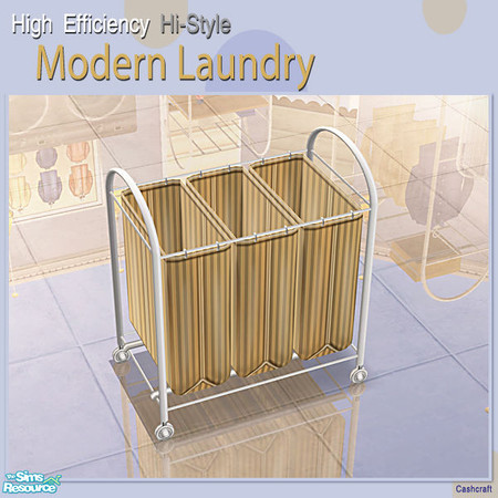 Sims 2 — Modern Laundry Extras - Sorter Recol by Cashcraft — Now that you\'ve installed a \"Hi-Efficiency Washer and