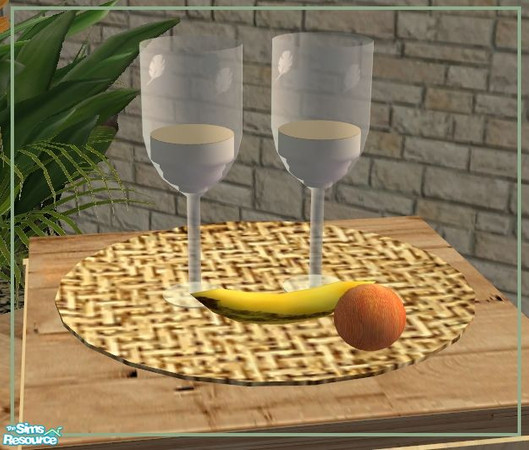 Sims 2 — Outdoor Room - Glasses by minsmusic — 