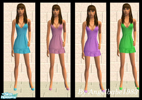 Sims 2 — Katrina Set by Angelbabe1983 — Here are 4 outfits for your Female Adult Sims. Based on a wonderful mesh by