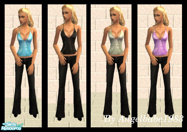 Sims 2 — Kayla Set by Angelbabe1983 — Here are 4 outfits for Female Adult Sims based on a wonderful by Lianaa. Comes in 4