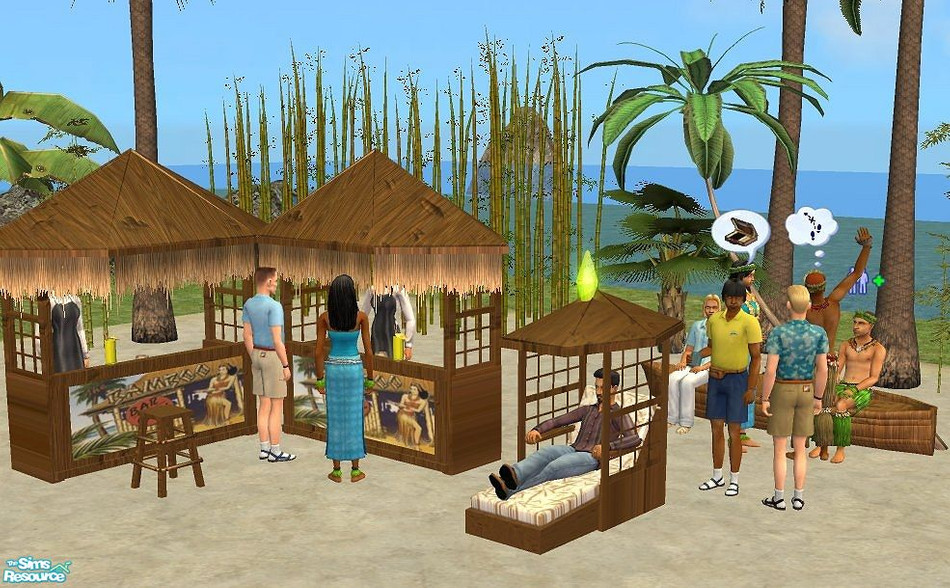 The Sims Resource Set Tiki