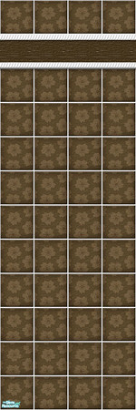 Sims 2 — Studio K Wallflower - Root Beer by StudioKhagerks — 