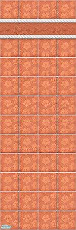 Sims 2 — Studio K Wallflower - Sunrise by StudioKhagerks — 