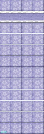 Sims 2 — Studio K Wallflower - Violet by StudioKhagerks — 