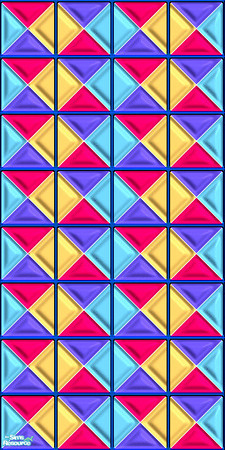 Sims 2 — Playroom Set - wall6 by Ivancica — by Ivana