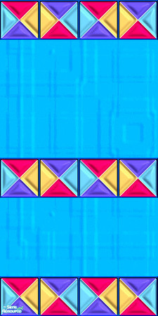 Sims 2 — Playroom Set - wall5 by Ivancica — by Ivana