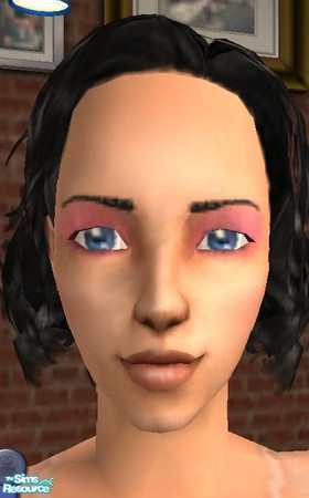 Sims 2 — Fresh Watermelon Eyeshadow by shockstar — Fresh Watermelon Eyeshadow