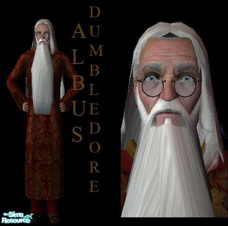 Sims 2 — Albus Dumbledore V.2 by owaizzz — new version of my Albus Dumbledore This is its Harry Potter (POA) version
