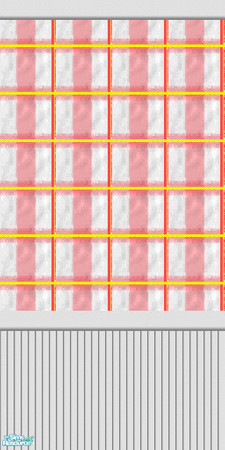 Sims 2 — My Baby Set - Red wall 03 by Lyra_Style — This wall is from a set of walls and floors for sim child's room.