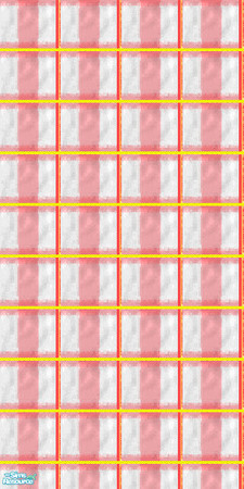 Sims 2 — My Baby Set - Red wall 01 by Lyra_Style — This wall is from a set of walls and floors for sim child's room.