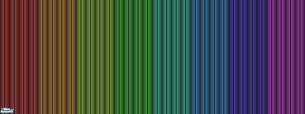 Sims 2 — Electric Stripes by jokerette — Brightly coloured striped wallpaper - hope you like it
