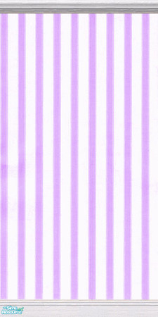 Sims 2 — Fruit Stripes Walls - Violet by STP Carly — Subtle color striped into any room!