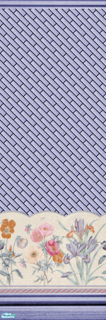 Sims 2 — Set 2 - Part C - Individual Item by maylynn55 — This is Set 2, which consists of navy walls with matching