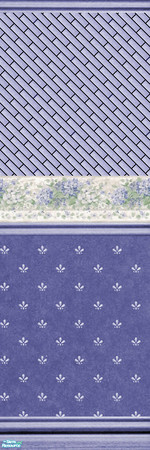 Sims 2 — Set 2 - Part B - Individual Item by maylynn55 — This is Set 2, which consists of navy walls with matching