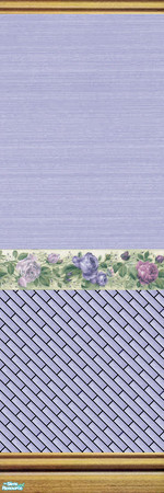 Sims 2 — Set 2 - Part A - Individual Item by maylynn55 — This is Set 2, which consists of navy blue walls with matching