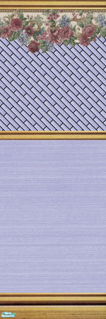 Sims 2 — Set 2 - Part A - Individual Item by maylynn55 — This is Set 2, which consists of navy blue walls with matching