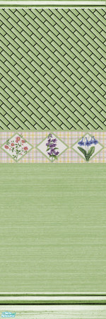 Sims 2 — Set 1 - Part C - Individual Item by maylynn55 — This is Set 1, which consists of olive green walls with matching