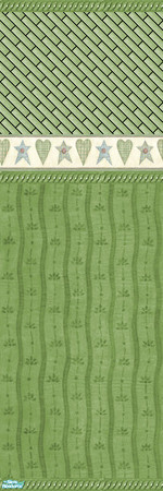 Sims 2 — Set 1 - Part B - Individual Item by maylynn55 — This is Set 1, which consists of olive green walls with matching