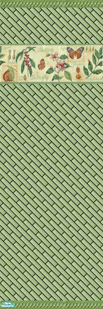 Sims 2 — Set 1 - Part A - Individual Item by maylynn55 — This is Set 1, which consists of olive green walls with matching