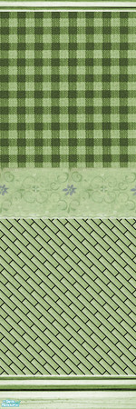 Sims 2 — Set 1 - Part A - Individual Item by maylynn55 — This is Set 1, which consists of olive green walls with matching