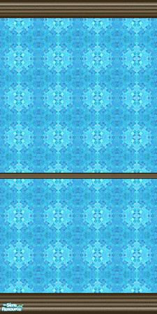 Sims 2 — Stone Wall Floor Set -blue - wall2-1 by Ivancica — by Ivana