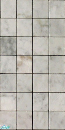 Sims 2 — Marble tiled wall by viwsim — A marble tiled wall. Seamless.