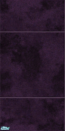Sims 2 — Purple Concrete Wall by KalicoKat — Add a dark, modern touch to your sim's home with this concrete wall. Also