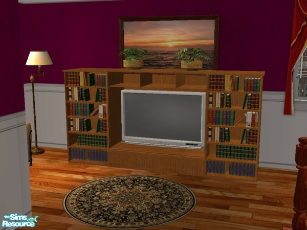 Sims 2 — Tv Stand  by joesemsims — This is the tv stand of the Grand Entertainment Center. Enjoy