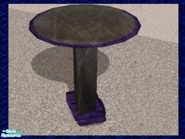 Sims 2 — The Regal Livingroom - EndTable by NewSimSimGirl — Part of the Regal Livingroom Mesh Set. Feel free to recolor,