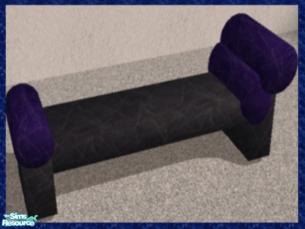 Sims 2 — The Regal Livingroom - Lounge Sofa by NewSimSimGirl — Part of the Regal Livingroom Mesh Set. Feel free to
