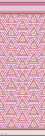 Sims 2 — Zoned - 04 by KittenKiss — Zoned! A fun set of 30 walls with zany colours, funky patterns and coloured cornices