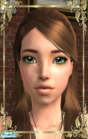 Sims 2 — Yellow Eyeshadow by tiefliga — Eyeshadow in green and yellow