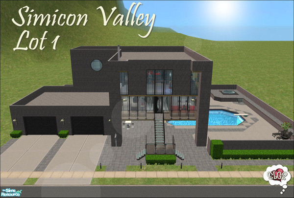 Sims 2 — Simicon Valley Lot 1 by SimsLvrGrl — First lot in my Simicon Valley series. The perfect home for a successful