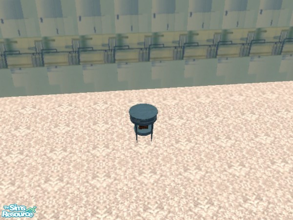 Sims 2 — Geometric Blue Nite stand by ead425 — 