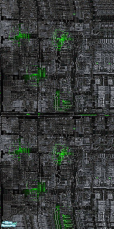 Sims 2 — Borg wall by DarkBorderR — 