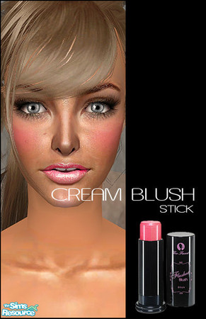 Sims 2 — Cream Blush Stick 03 by monkey6758 — 