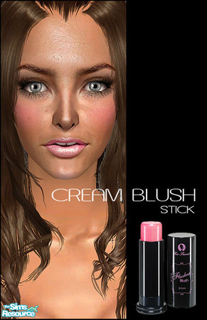 Sims 2 — Cream Blush Stick 02 by monkey6758 — 