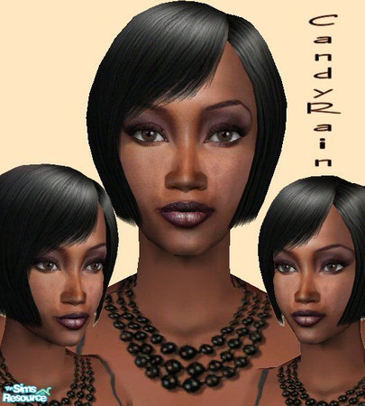 Sims 2 — Naomi Campbell by Candyrain — The supermodel Naomi Campbell.