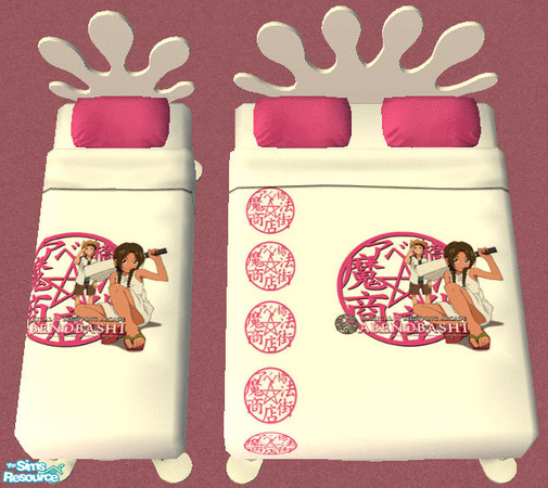 Sims 2 — "Abenobashi" Bedding by omeninos — 