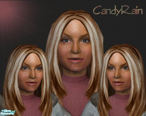 Sims 2 — Stacy Ferguson by Candyrain — The lead singer from of The Black Eyed Peas.
