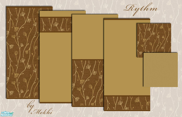 Sims 2 — Rythm by Mekhi — A set of four wallpapers and two carpets for your beautiful homes :] Ejoy!!