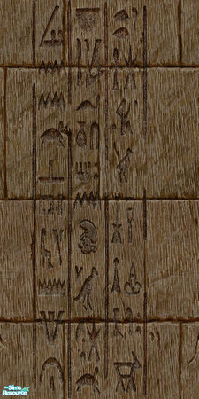 Sims 2 — Ancient Egyptian Smurf by Eboluh — No one knows how the ancient pyramids were built...... Perhaps it was the