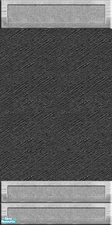 Sims 2 — Steel Panels with Coal Paper by Lorah — For your modern home or industrial buildings. Steel tile, panels and