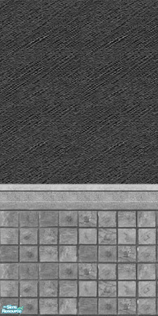 Sims 2 — Steel Kitchen by Lorah — For your modern home or industrial buildings. Steel tile, panels and weave with