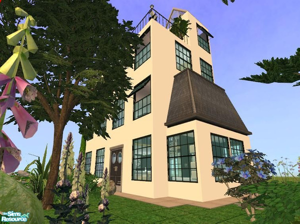Sims 2 — Kawai Loft by Zapic  — This home goes well anywhere its perfect for a small family or a young couple or for that