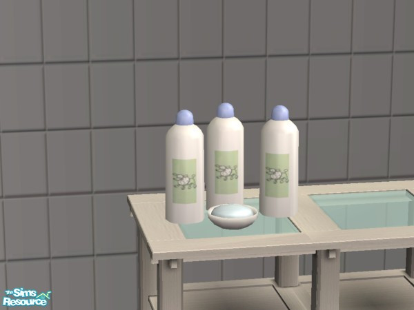 Sims 2 — Judy_Dog_Bath Deco by judyhugsnoopy — Recolor of AroundTheSims2 Bath Accessories. Pls download the mesh file for