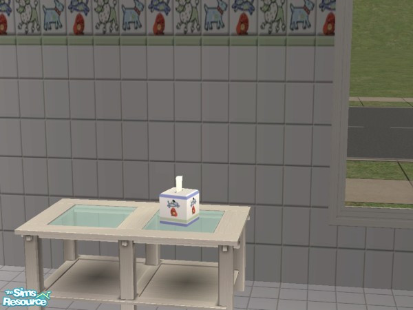 Sims 2 — Judy_Dog_TissueBox by judyhugsnoopy — Little cute dog bathroom set. Hope you like it :D **TSRAA** Pls download