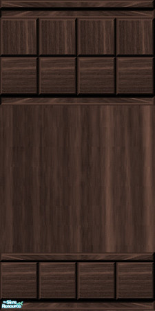 Sims 2 — Wood wall Set - wall5 by Ivancica — by Ivana