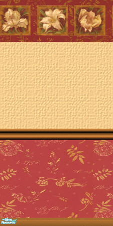 Sims 2 — Tropical Crimson by leah2003 — For that island flare