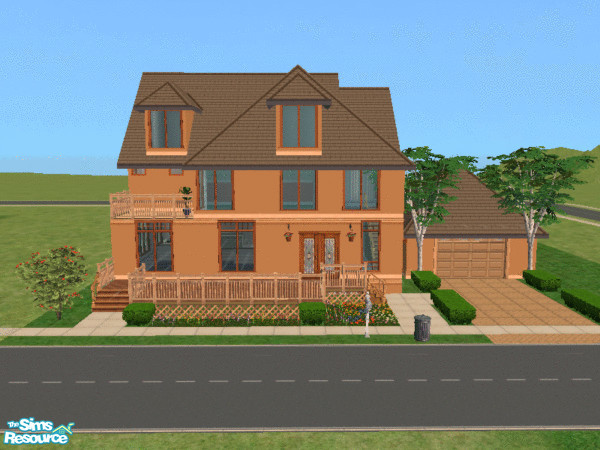 Sims 2 — 3 PointBreeze by zizismommy — This is a small home for a family just starting out. 3 bedroom, 3 bathroom, and 2